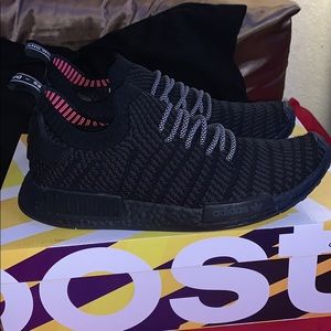 Adidas Nmd Black and Pink